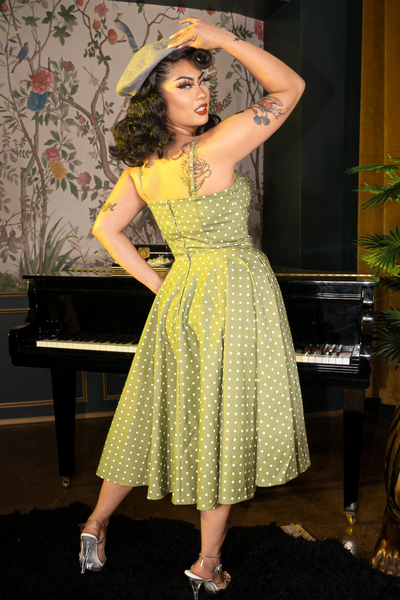 Peggy Retro-Inspired Full Circle Dress (10 Colorways)