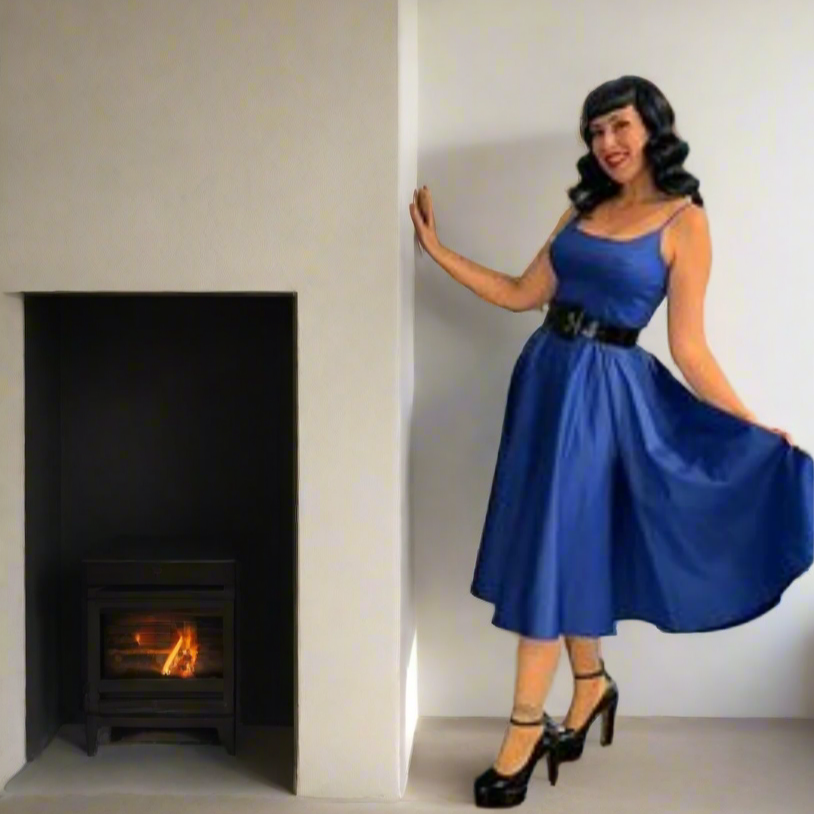 Peggy Retro-Inspired Full Circle Dress (10 Colorways)