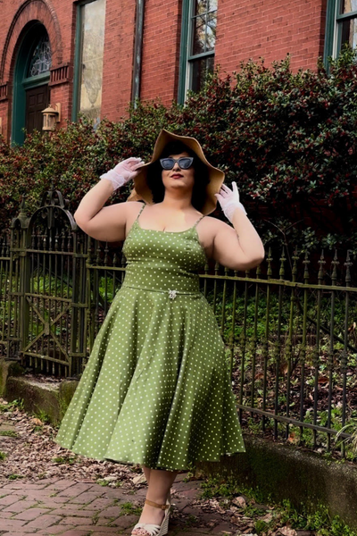 Peggy Retro-Inspired Full Circle Dress (10 Colorways)
