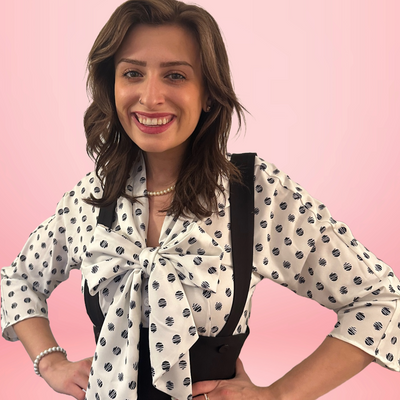 Giselle Blouse with Tie Bow (2 Colorways)