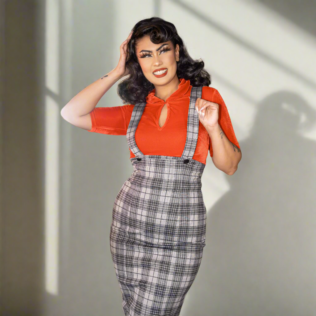 Retro Pencil Jumper (2 Colorways)