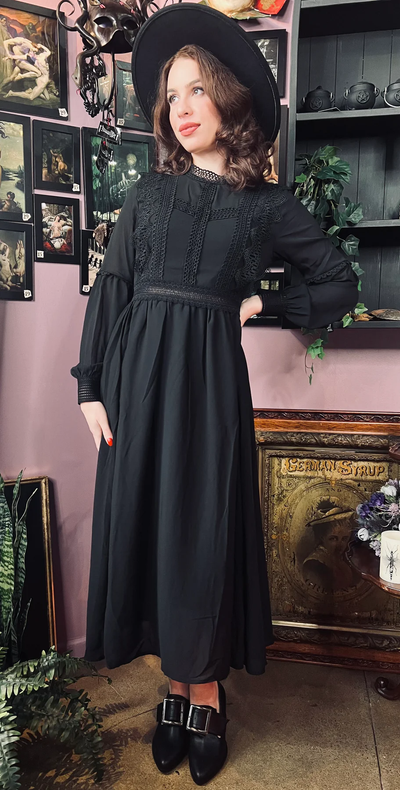 Agatha Boho Witchy Dress