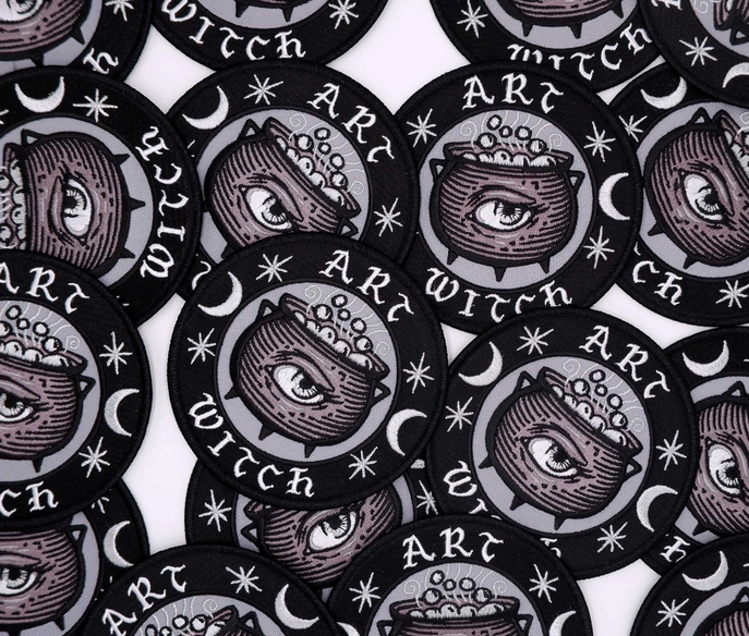 Art Witch Embroidered Patch