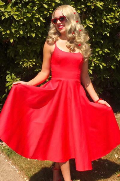 Peggy Retro-Inspired Full Circle Dress (10 Colorways)