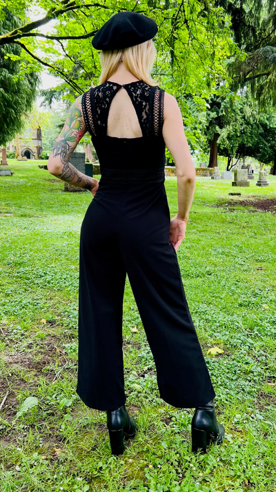 Branwen Romantic Corporate Goth Jumpsuit