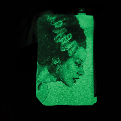 Bride and Frankenstein Duo Glow in the Dark Wristlet Set