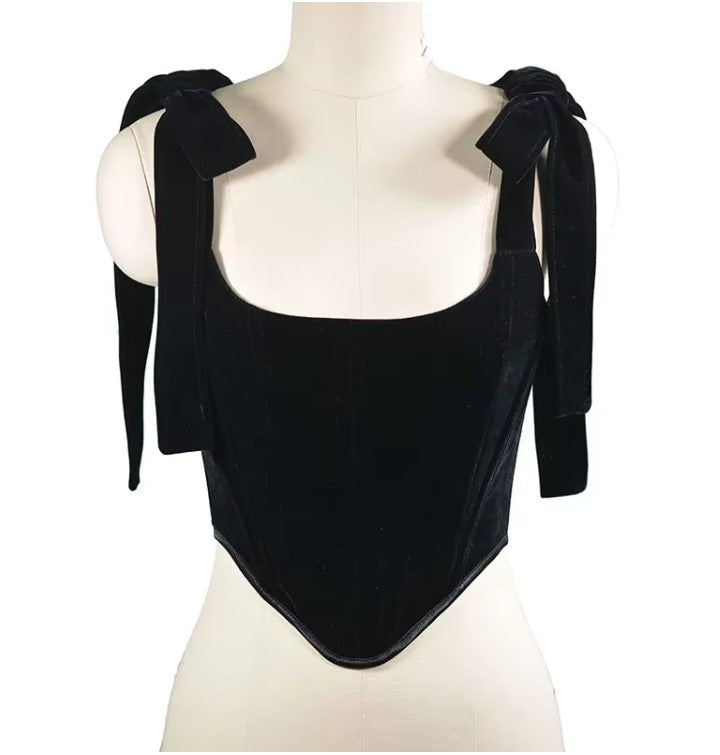 The Velveteen Bodice Cinching