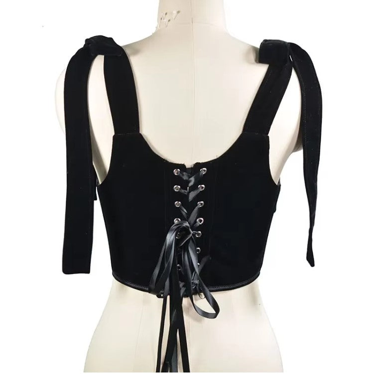 The Velveteen Bodice Cinching