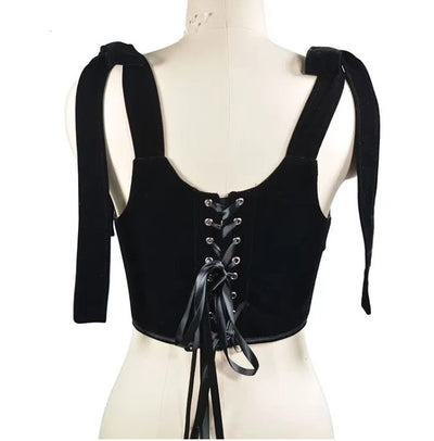 The Velveteen Bodice Cinching