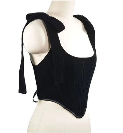 The Velveteen Bodice Cinching