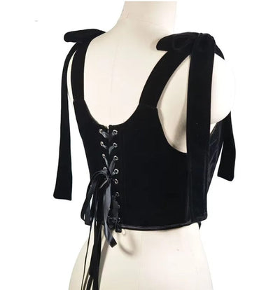 The Velveteen Bodice Cinching