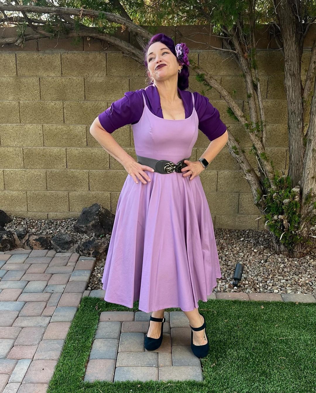 Peggy Retro-Inspired Full Circle Dress (10 Colorways)