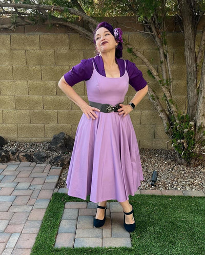 Peggy Retro-Inspired Full Circle Dress (10 Colorways)