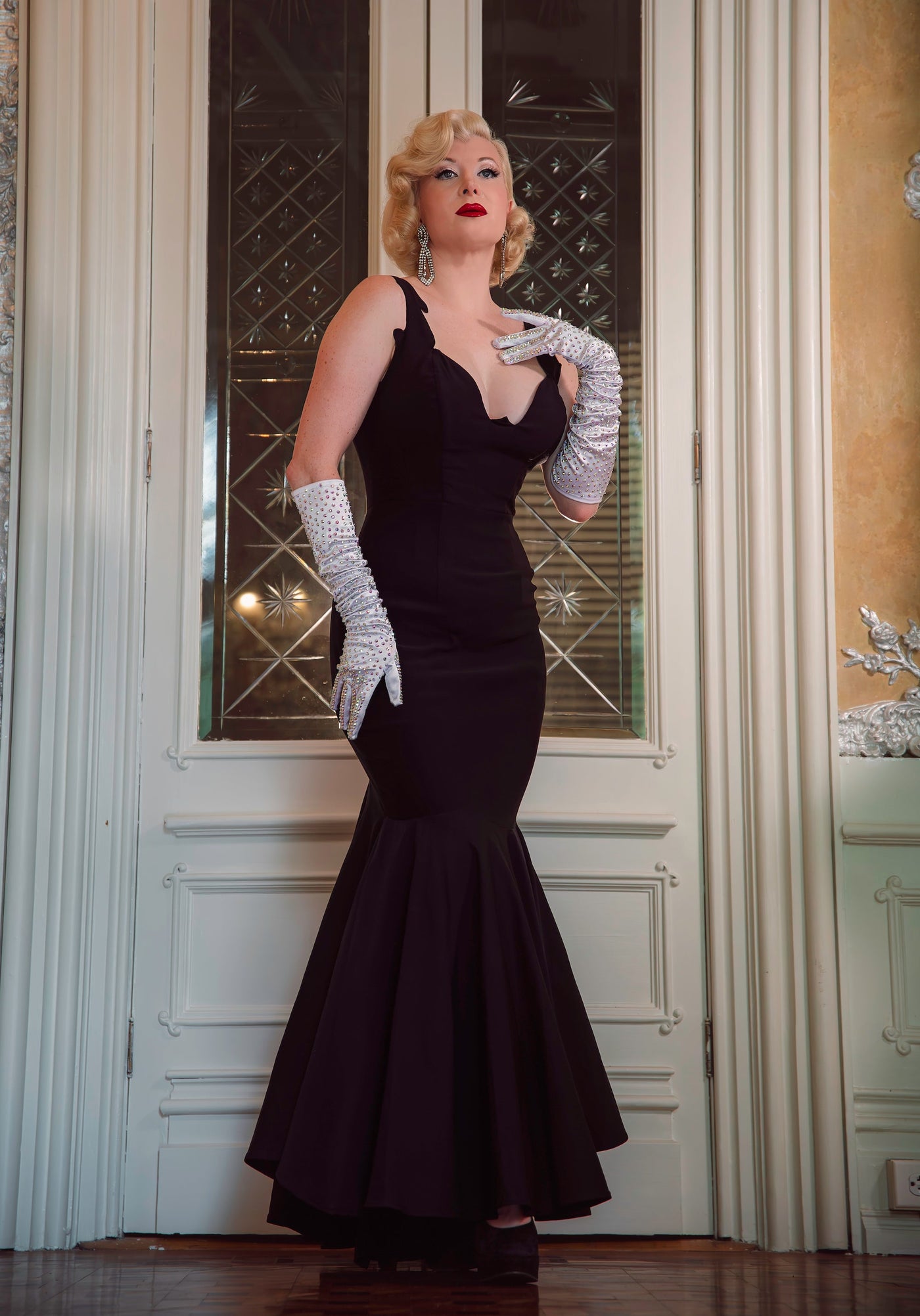 The Betty Haynes White Christmas Gown