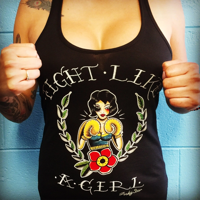 Fight Like a Girl Tank