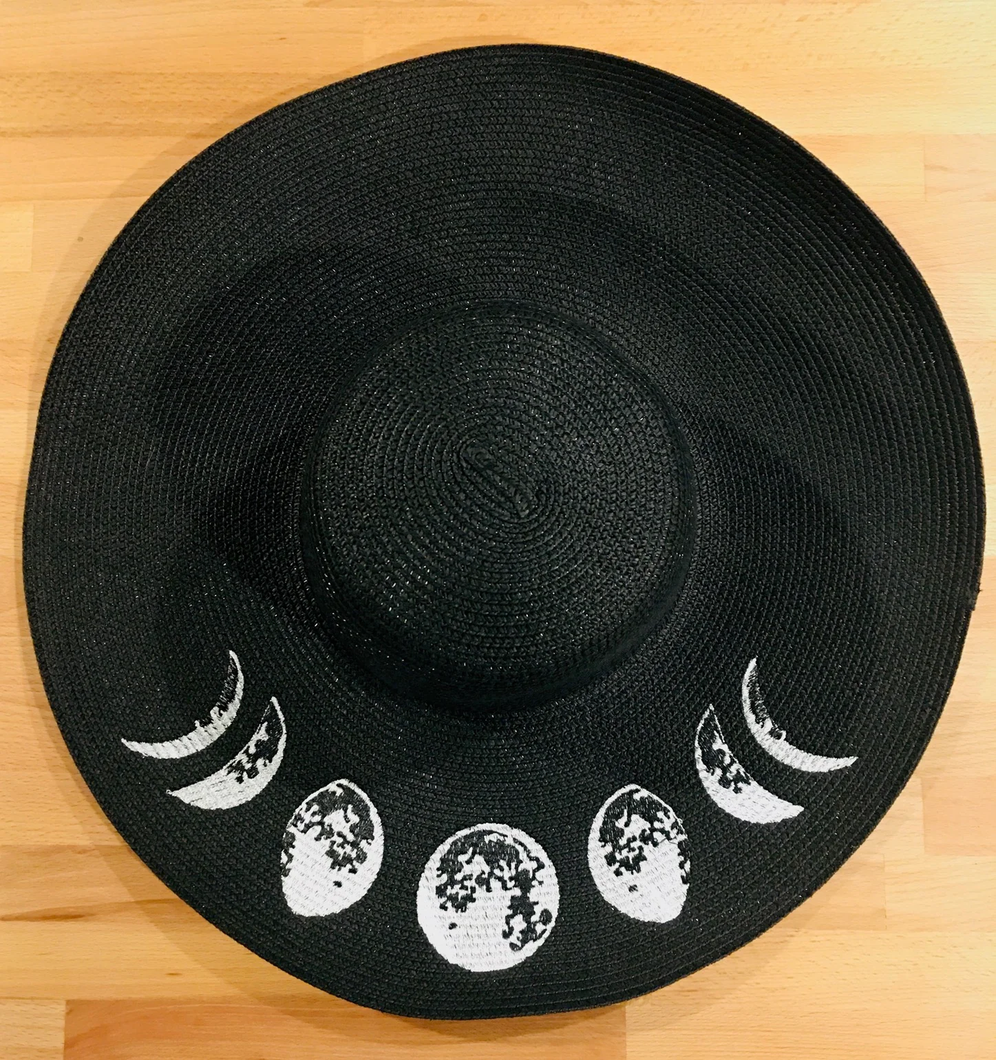 Moon Phases Floppy Sun Hat