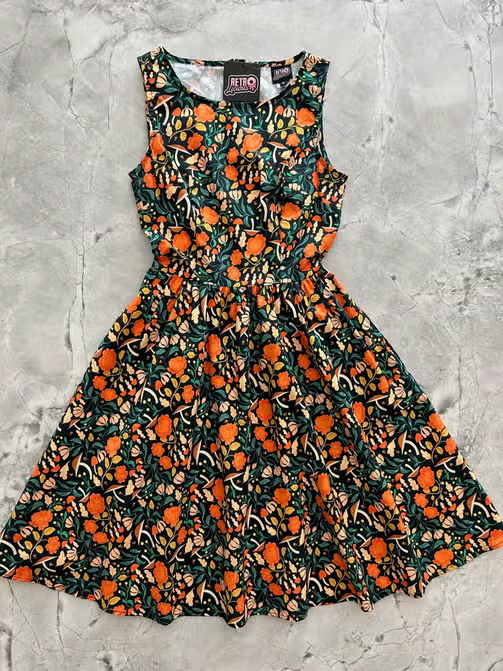 Flora Vintage Dress