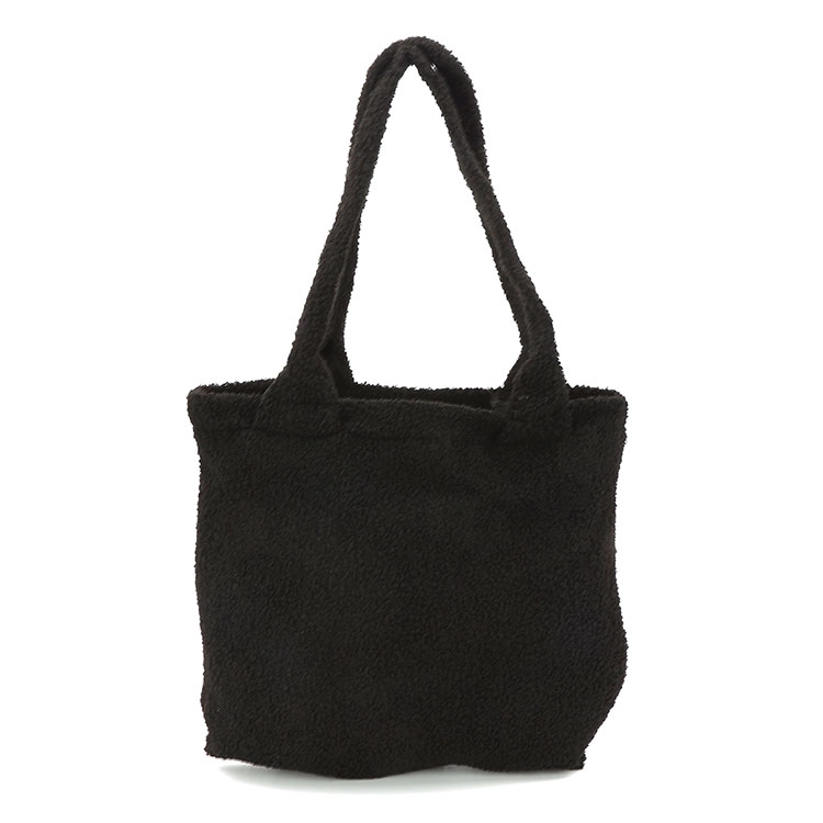 Black Cat Furry Tote