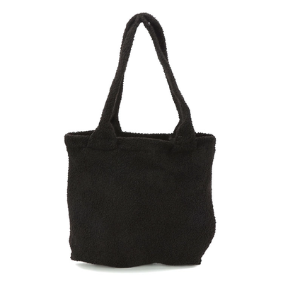 Black Cat Furry Tote