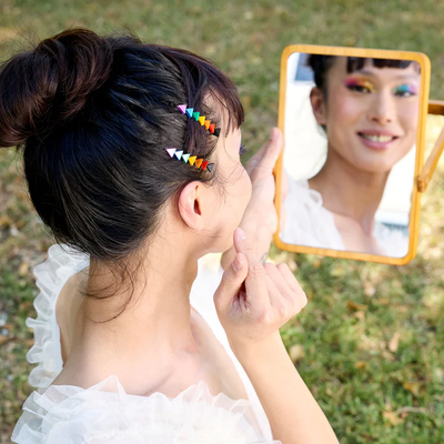Get Down Rainbow Hair Pins