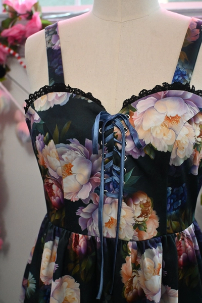 Heidi Swing Dress in Boudoir Floral