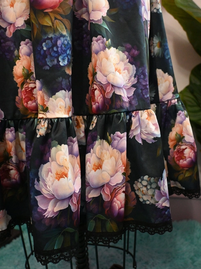 Heidi Swing Dress in Boudoir Floral