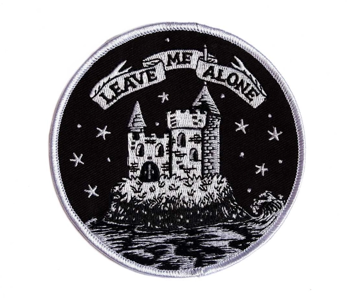 Leave Me Alone Embroidered Patch