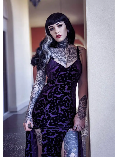 Violet Lunar Lily Dress