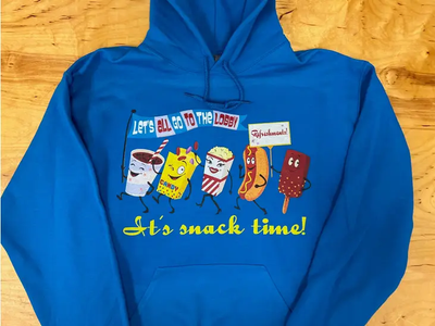 Let's All Go To The Drive In Hoodie