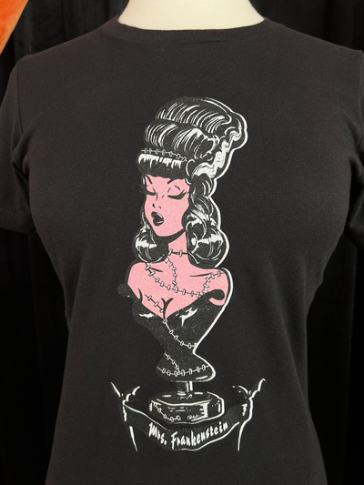 Mrs. Frankenstein Fitted Tee