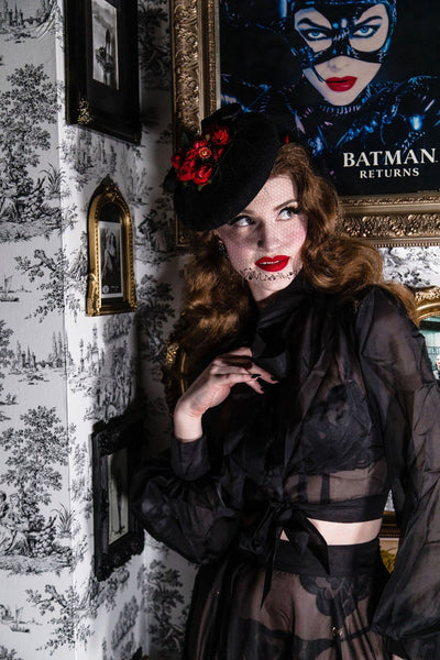 Gibson Girl Sheer Blouse