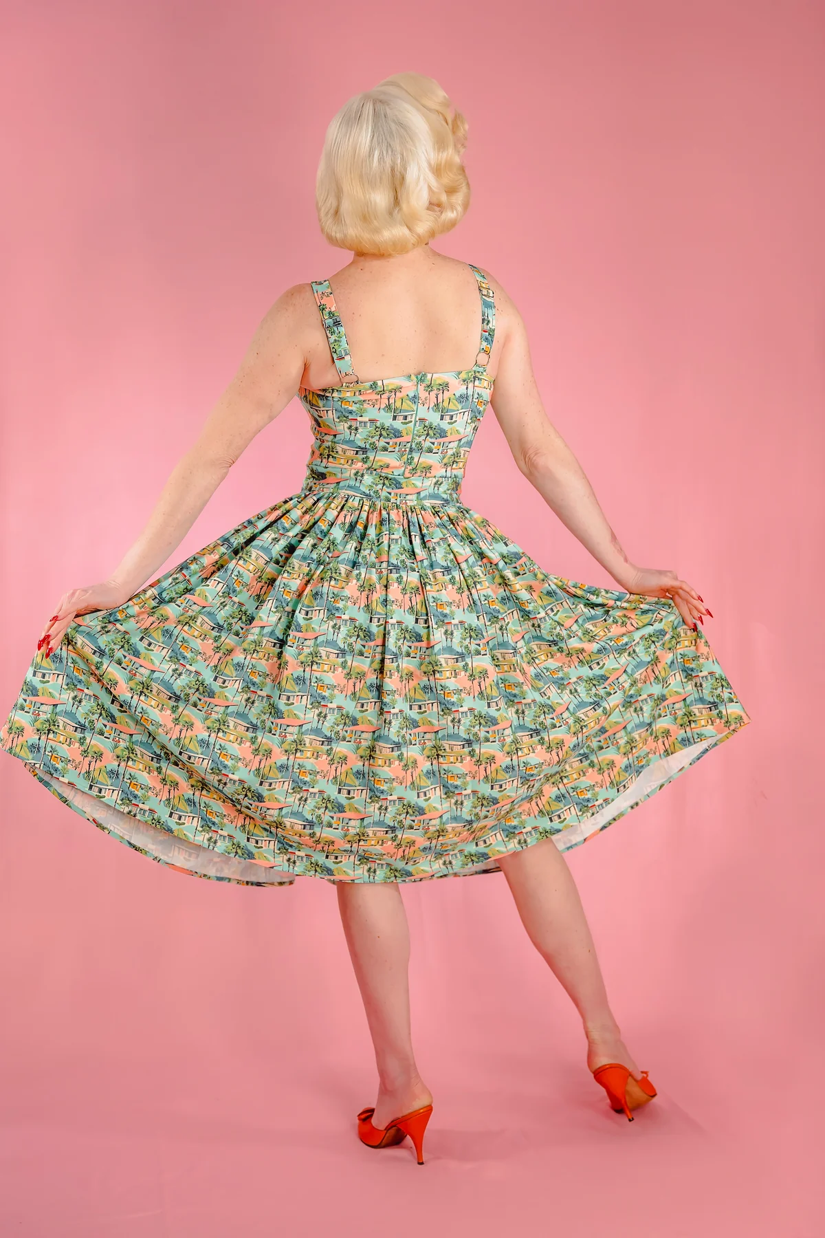 Palm Springs Romper + Skirt Set
