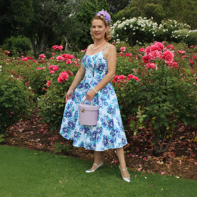Peggy Retro-Inspired Full Circle Dress (10 Colorways)