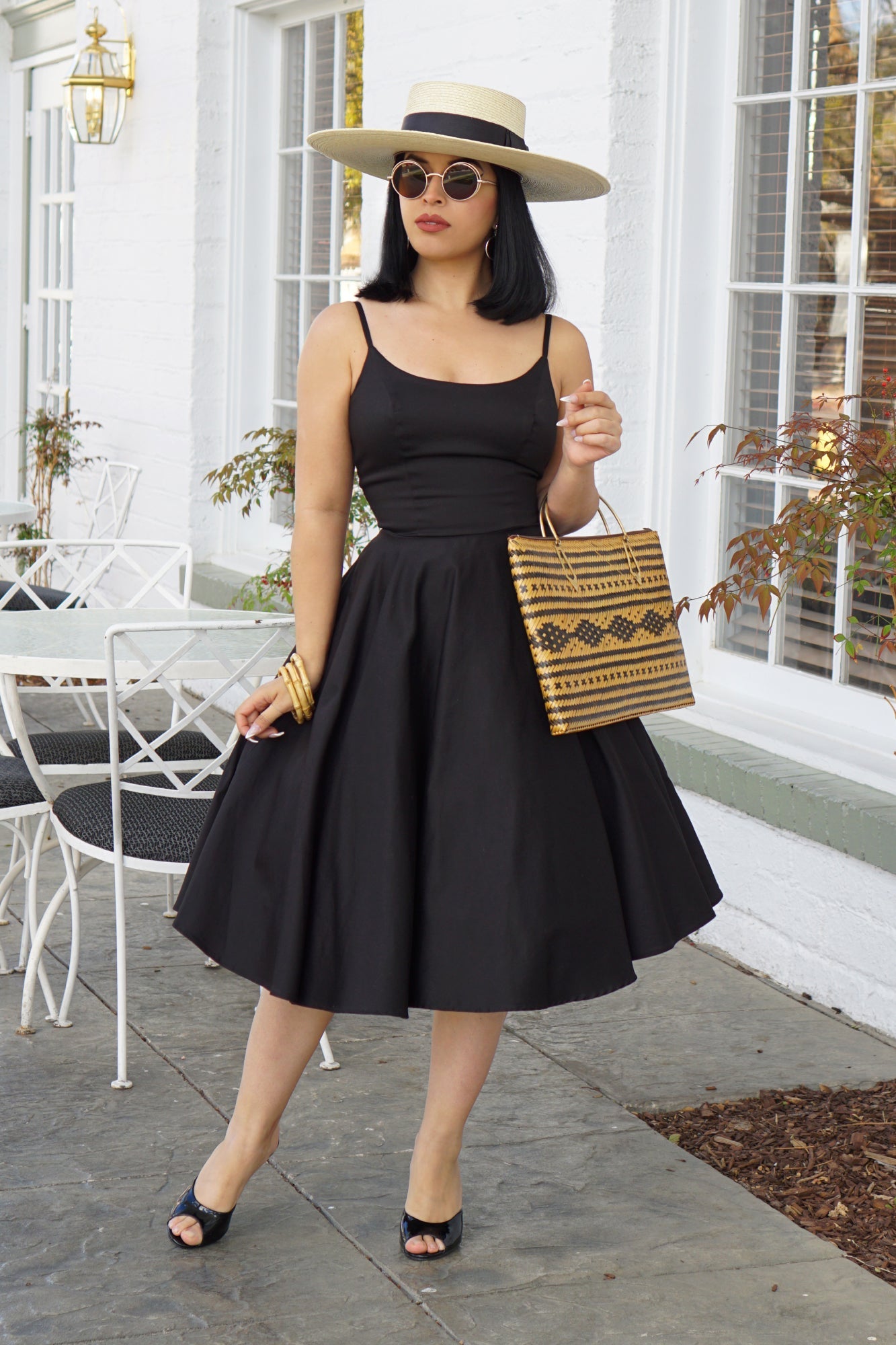 Peggy Retro-Inspired Full Circle Dress (10 Colorways)