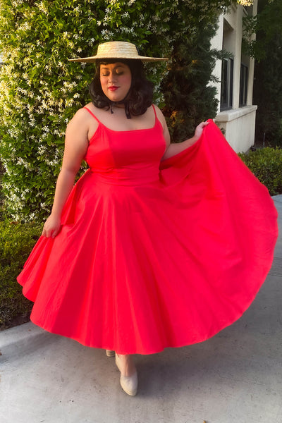 Peggy Retro-Inspired Full Circle Dress (10 Colorways)
