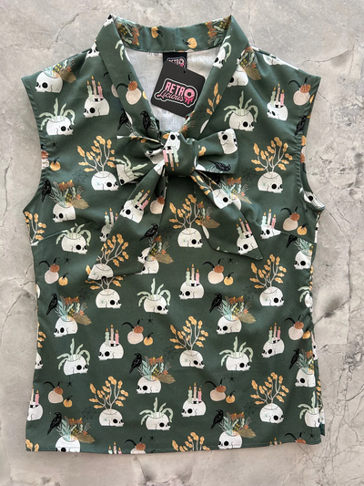 Skulls & Candles Bow Top