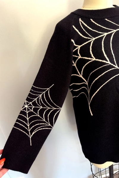 Whimsical Web Sweater