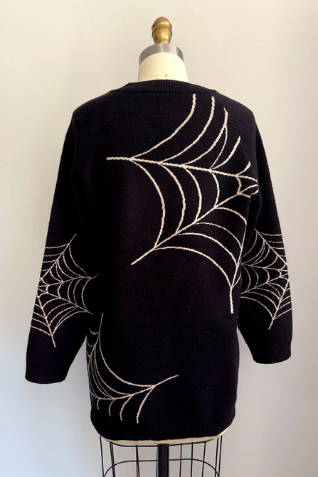 Whimsical Web Sweater