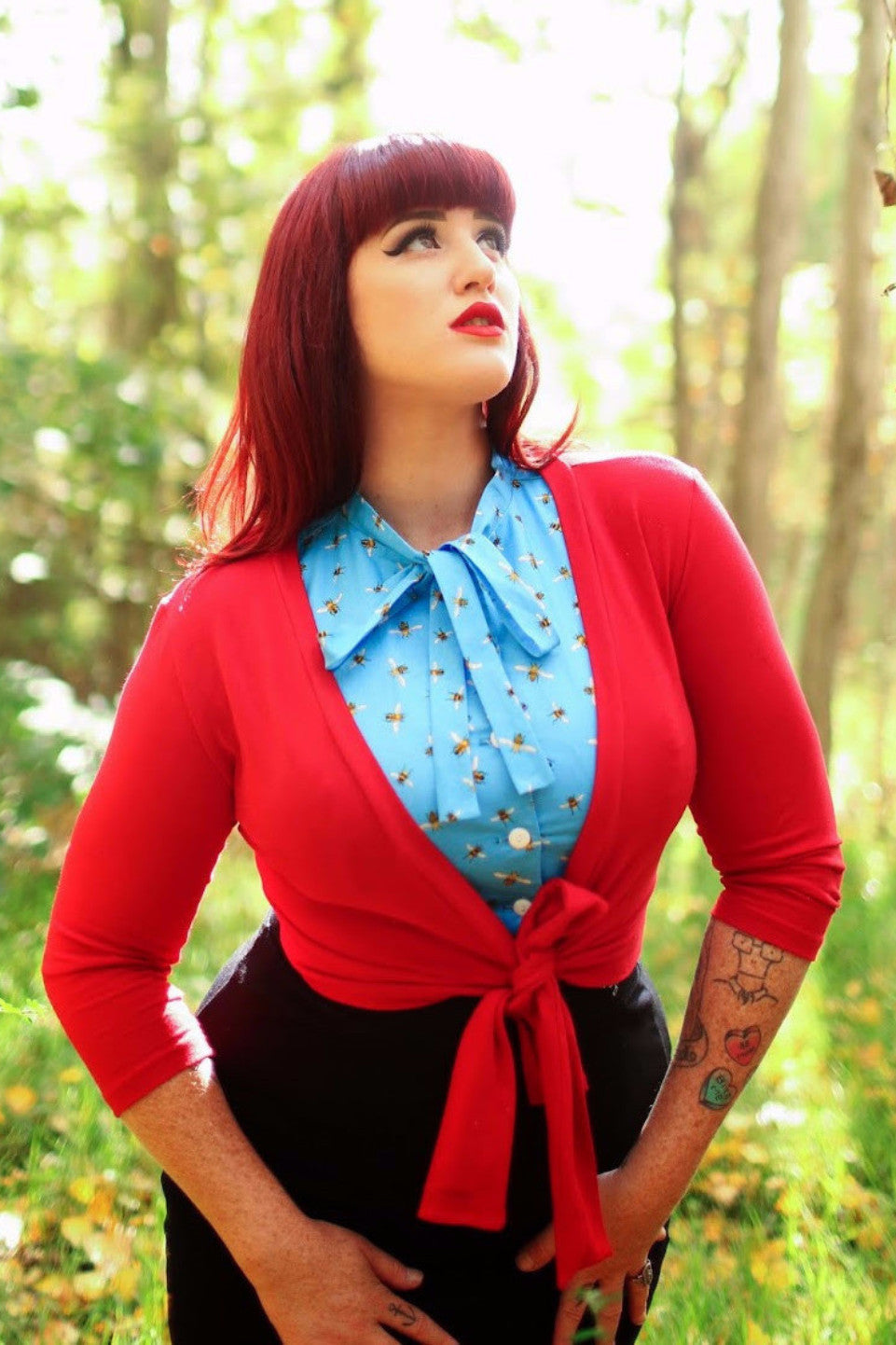 Sweet Sweater in Red