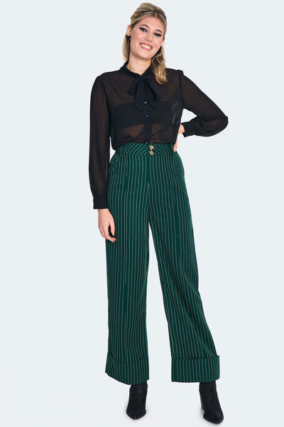 Sheer Pussybow Blouse