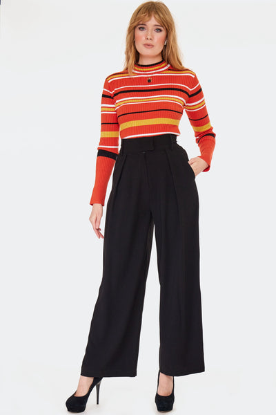 70's Stripes Ribbed Sweater (2 Colorways)