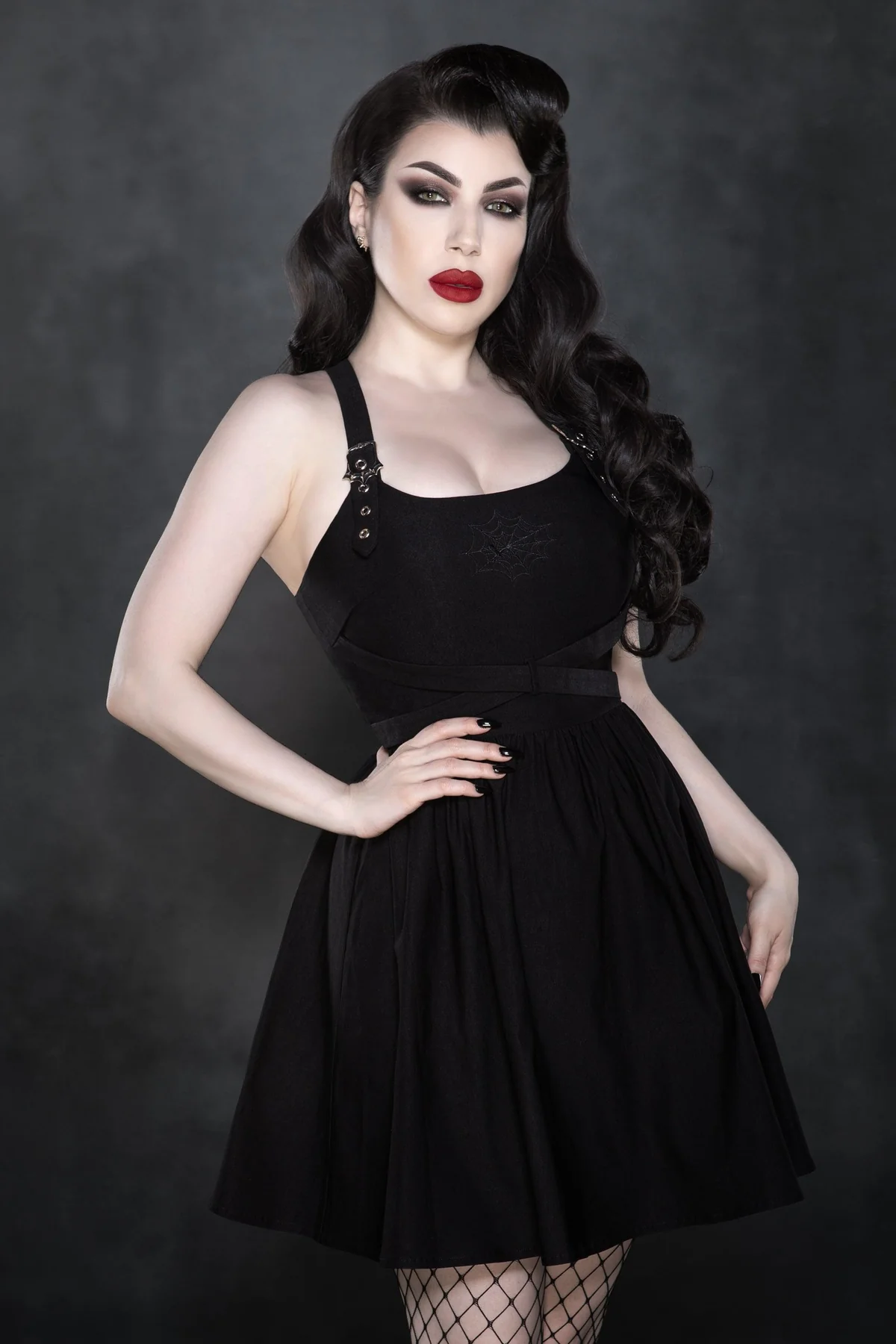 Webbed Skater Dress