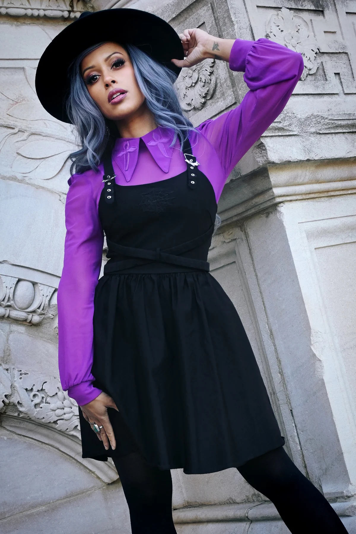 Webbed Skater Dress