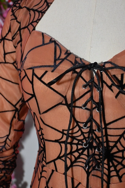 Willow Spiderweb Maxi Dress & Bolero (2 Colorways)