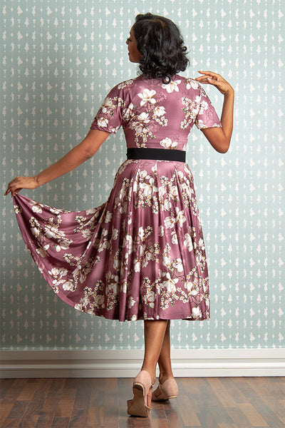 Aurelia-Rosite Stretch Floral Dress