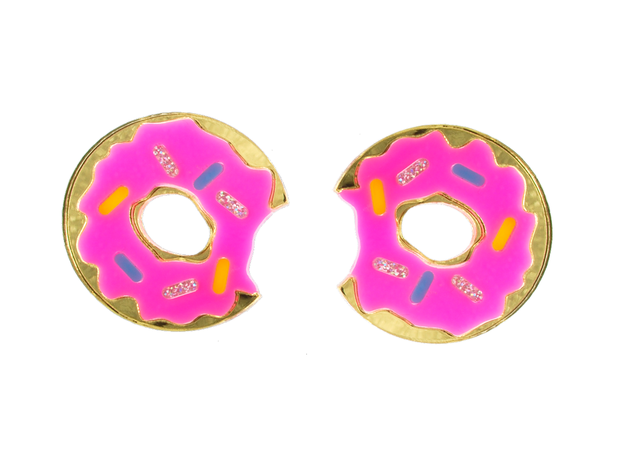XL Donut Earrings
