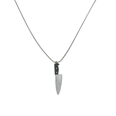 Chefs Knife Necklace