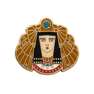 Erstwilder Queen of the Nile Cleopatra Enamel Pin
