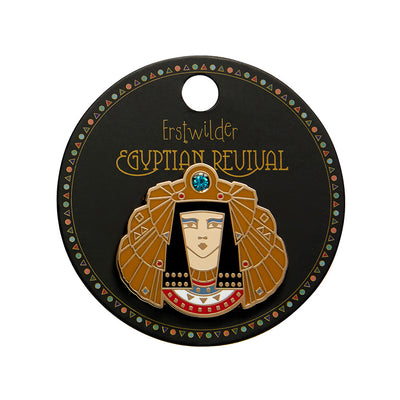 Erstwilder Queen of the Nile Cleopatra Enamel Pin