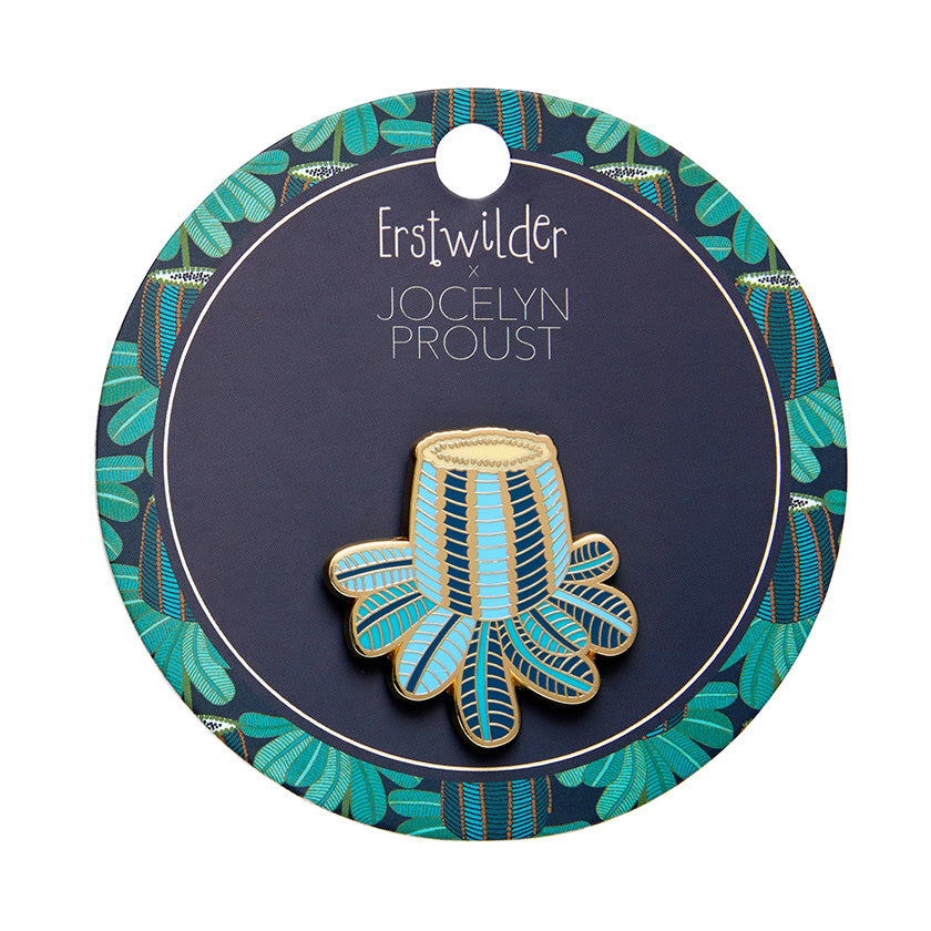 Erstwilder X Jocelyn Proust The Wild Banksia Enamel Pin